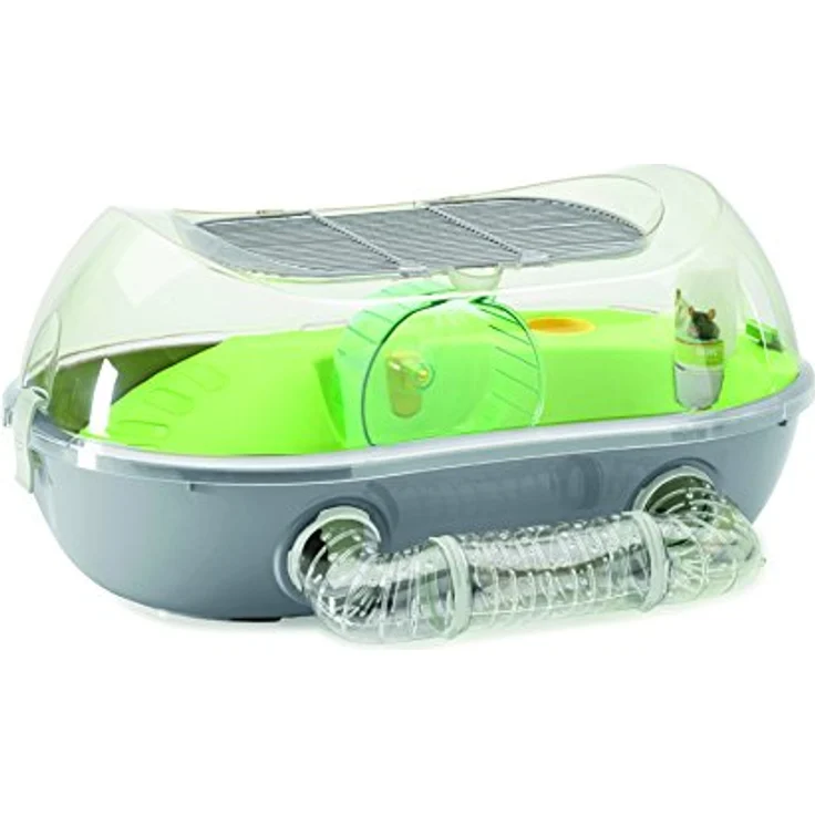 Hamsterheim "SPELOS XL METRO" gau 59 x 37 x 26 cm – Bild 1