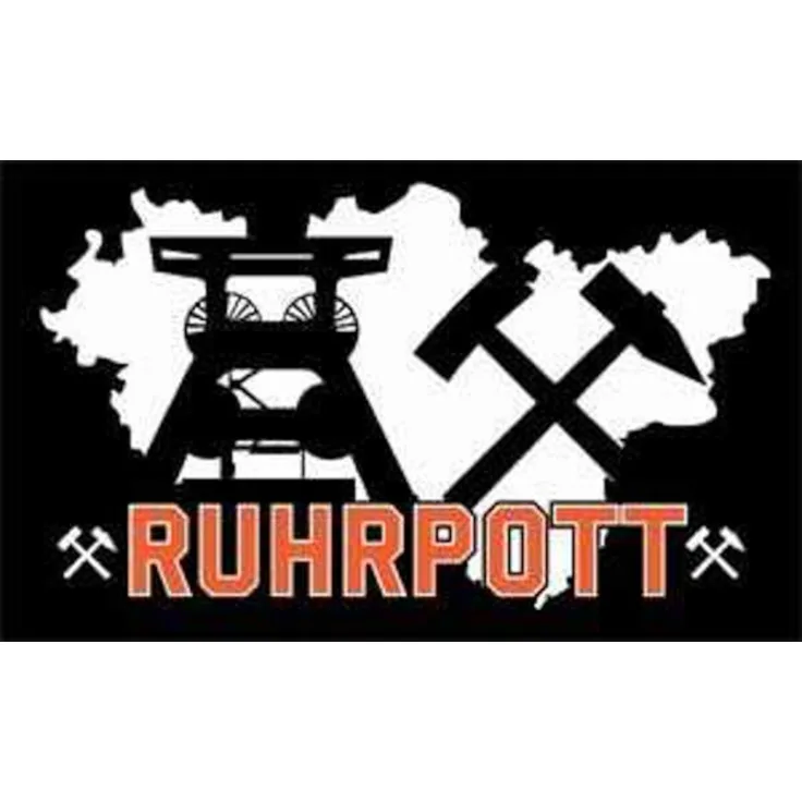 Flagge Ruhrpott 2 80 g/m² ca. 90 x 150 cm