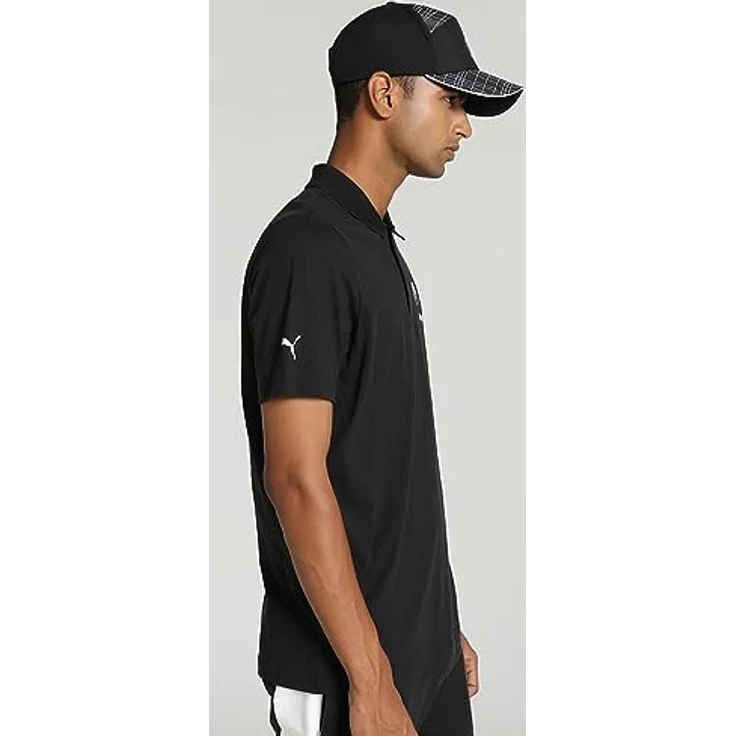PUMA Poloshirt BMW M Motorsport Poloshirt Herren, innovativer Look, Schwarz – Bild 2