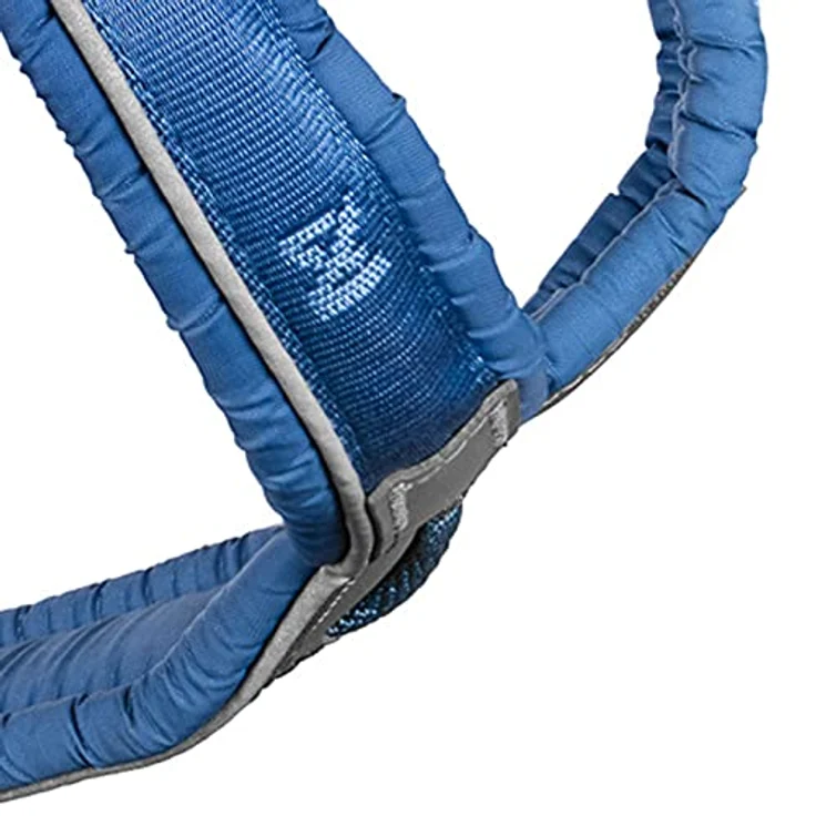 Non-Stop Dogwear Line Harness 5.0, Ergonomisches Hundegeschirr mit Y-förmigem Halsausschnitt, 3M Reflektoren und verstellbarer Passform, Blau – Bild 5