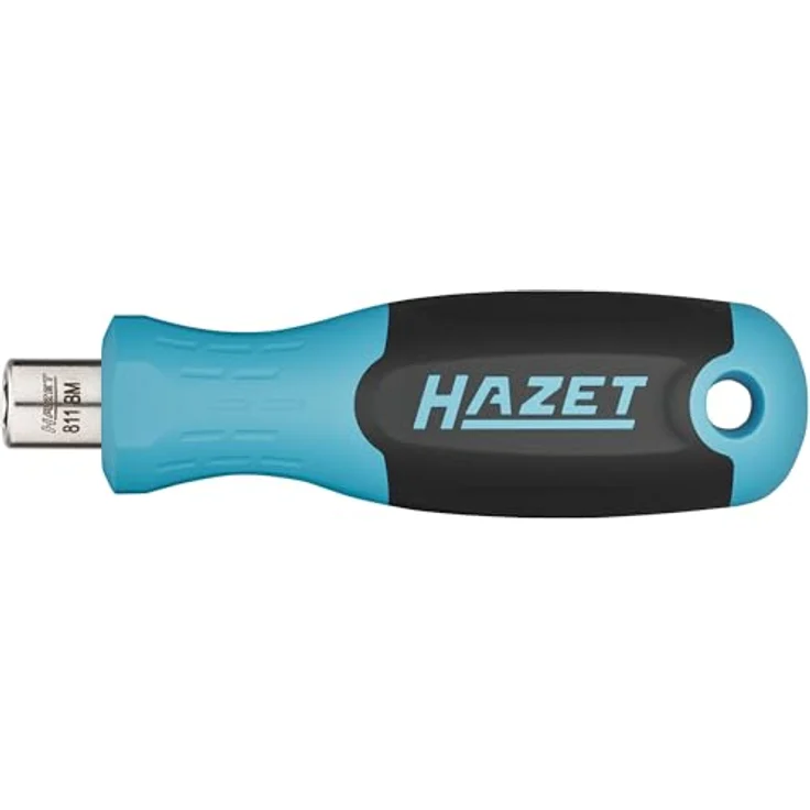 Hazet Bithalter 811BM, 1/4 Zoll Sechskant hohl, 115 mm Länge, 3-Komponenten-Griff für hohe Kraftübertragung – Bild 2