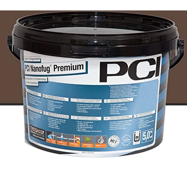 PCI Nanofug® Premium Nr. 59, Flexfugenmörtel in mokka für Fliesen und Natursteine, 5 kg