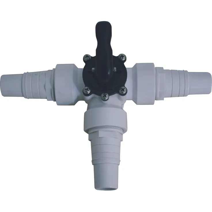 BWT Absperrhahn 3-Wege 3x Ø 38 mm Anschluss für Solaranlagen, weiteres Pool-Zubehör