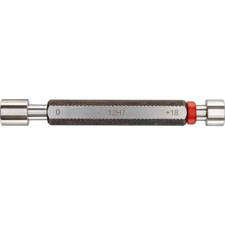 Fortis Grenzlehrdorn DIN 2245 H7, Bohrungslehre Nennmaß 21 mm, präzise Passung H7