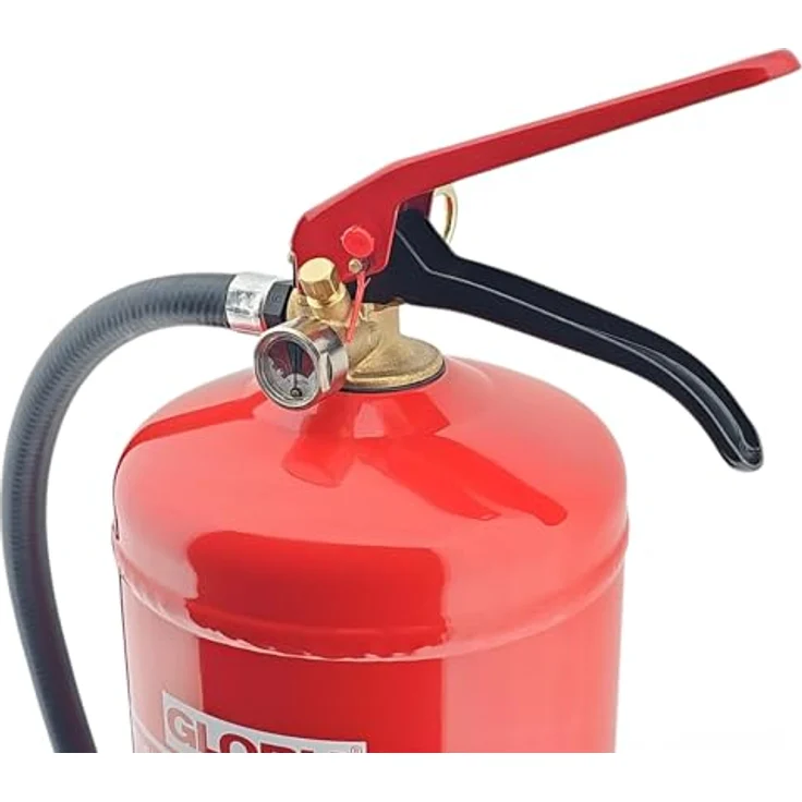 Gloria Dauerdruck Pulverfeuerlöscher PD6GA 6kg Brandklasse A, B, C mit Wandhalter Gloria – Bild 6
