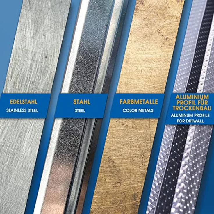 S&R Blechschere Ideal-Serie, Profi-Hochleistungsschere mit doppeltem Hebel, Linksschnitt, 260 mm, für Stahlblech und Aluminiumblech – Bild 5