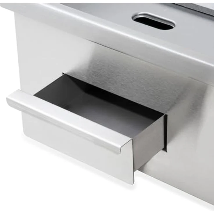 VERTES FA6-G8-01 Elektro Grillplatte 3000 W, Edelstahl, 55 x 35 cm, Temperaturbereich 50 bis 300 °C – Bild 8