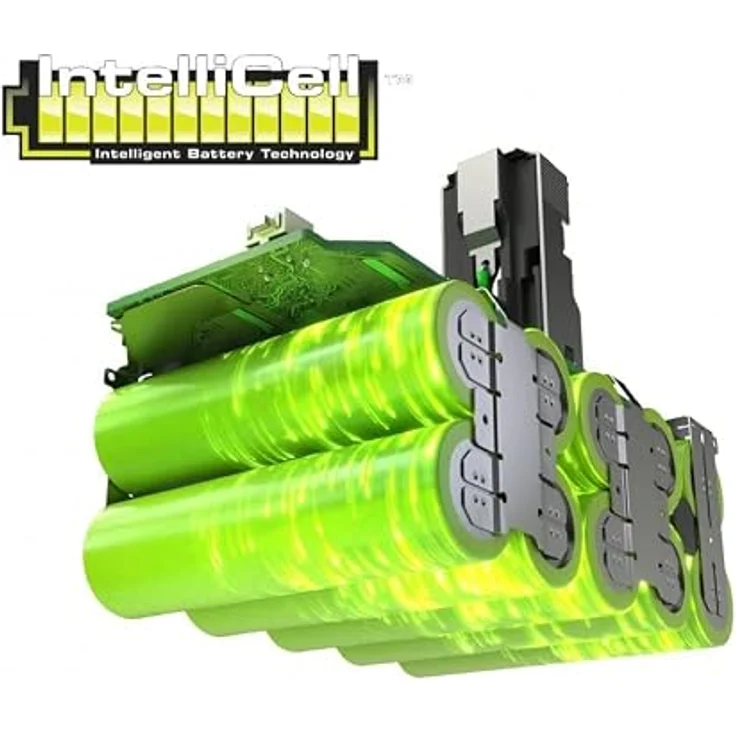 RYOBI ONE+ RB1850X 18V 5Ah Lithium+ Akku mit Akku-Ladestandsanzeige, stoßgeschütztem Design und IntelliCell™ – Bild 3