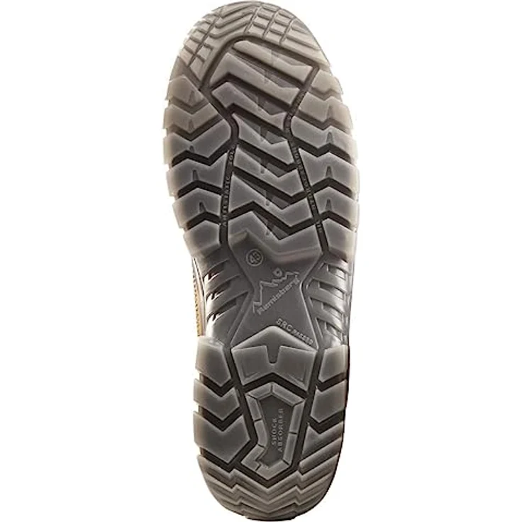 Remisberg Sicherheitsschuh Nepal, S3 EN ISO 20345, braun, Nubukleder, Größe 47, rutschsicher mit Active Grip® – Bild 4