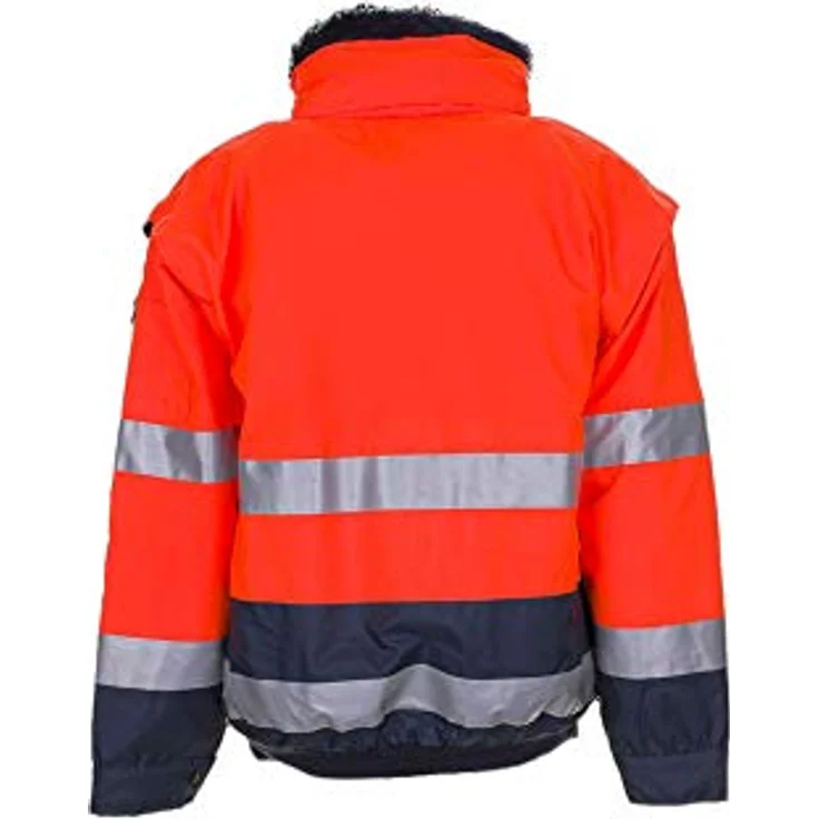 Warnschutz Comfortjacke orange/marine Größe XL – Bild 4