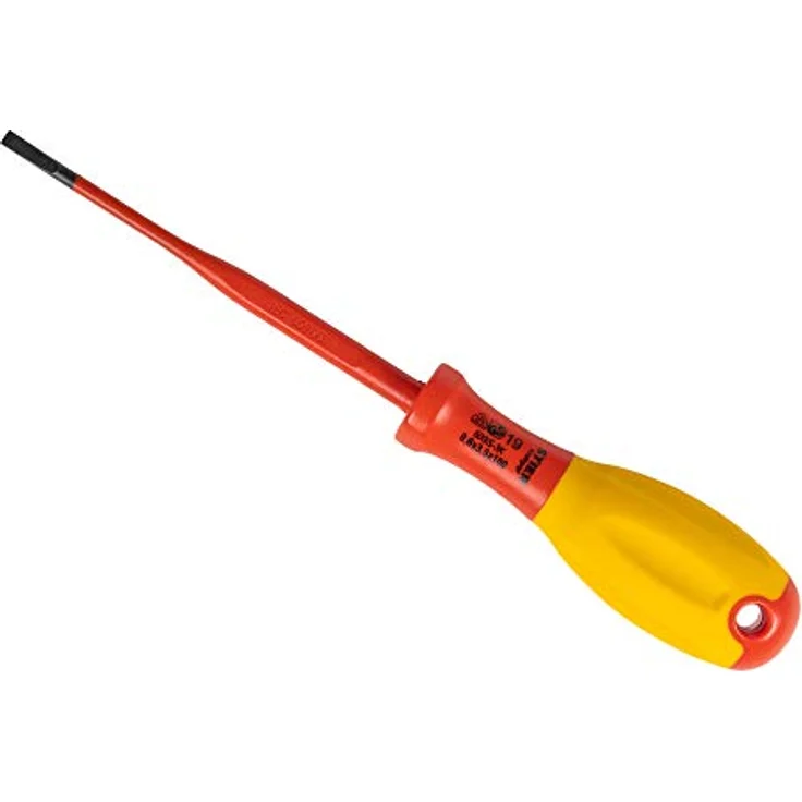 STIER Schlitz-Schraubendreher slimVDE+ 4,0 x 0,8 mm, BlackTip-Spitzen, 3K-Kraft-Griff – Bild 2