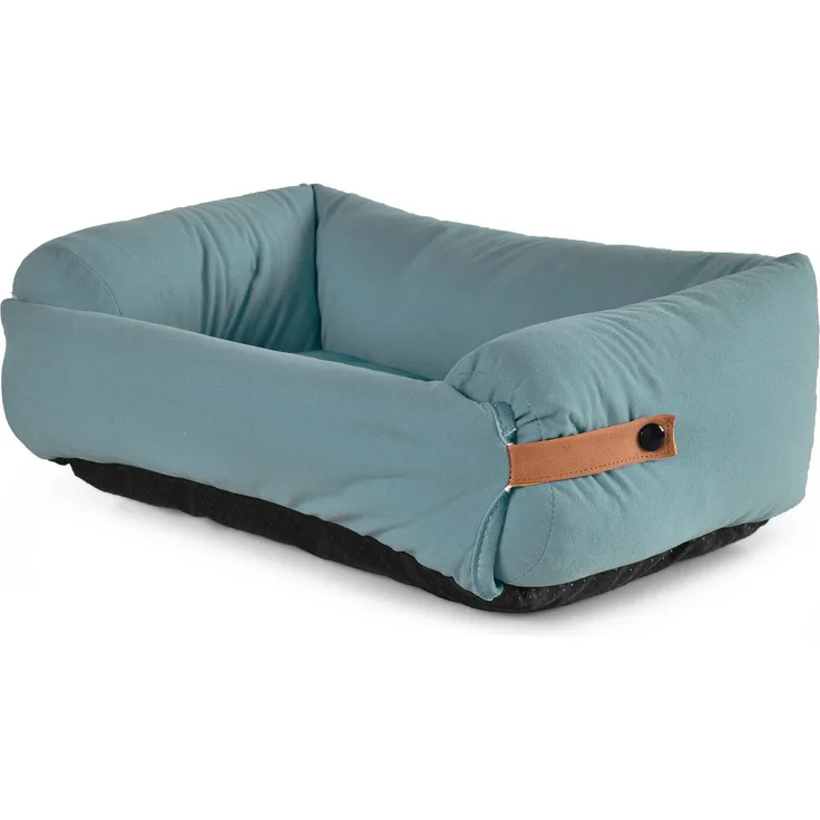 HEIM Tierbett Zwei-Wege-Heimtierbett "Forest", Kuscheliges Bett für Hund und Katze, grün