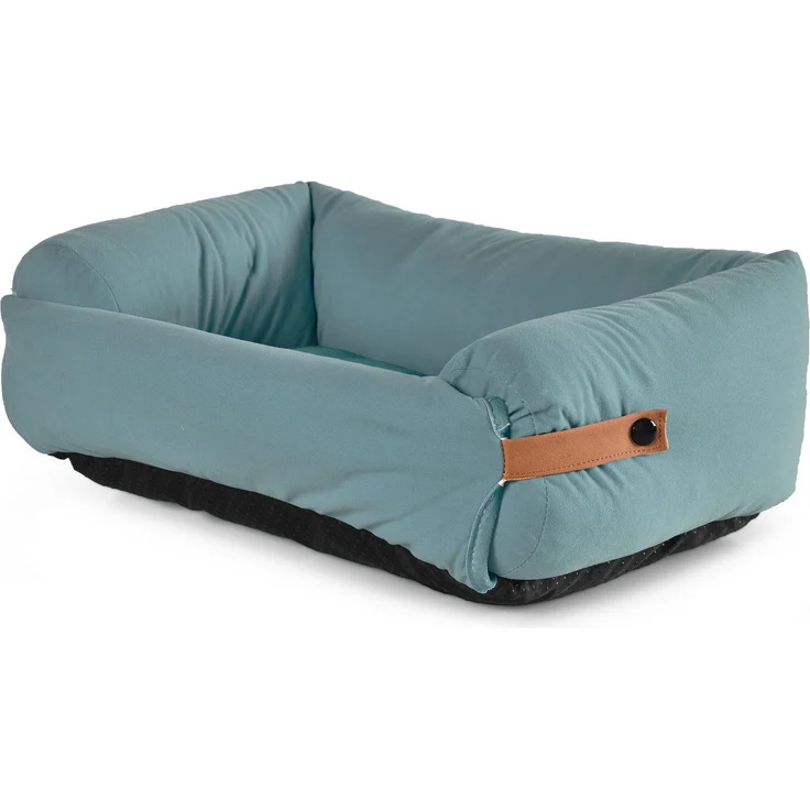 HEIM Tierbett Zwei-Wege-Heimtierbett "Forest", Kuscheliges Bett für Hund und Katze, grün