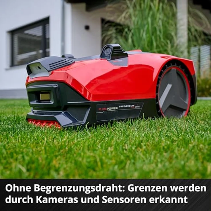 Einhell Mähroboter FREELEXO CAM PLUS 600, Rasenroboter mit Kameraerkennung, 600 m², inkl. Power X-Change Plus Akku, grün – Bild 5