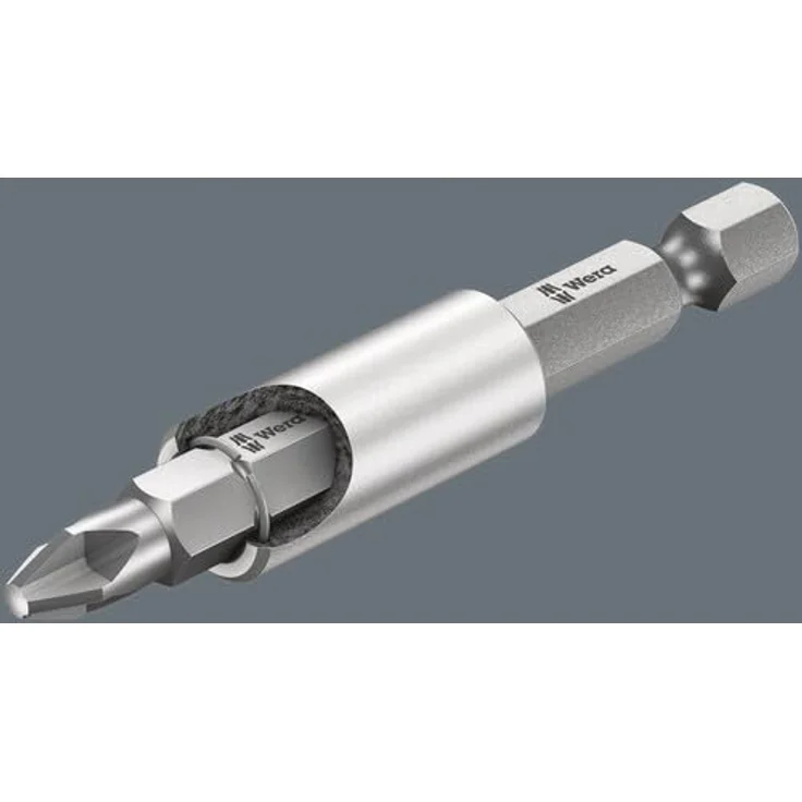 Wera Bithalter mit Magnet, 1/4" Sechskant, 152 mm Länge – Bild 2