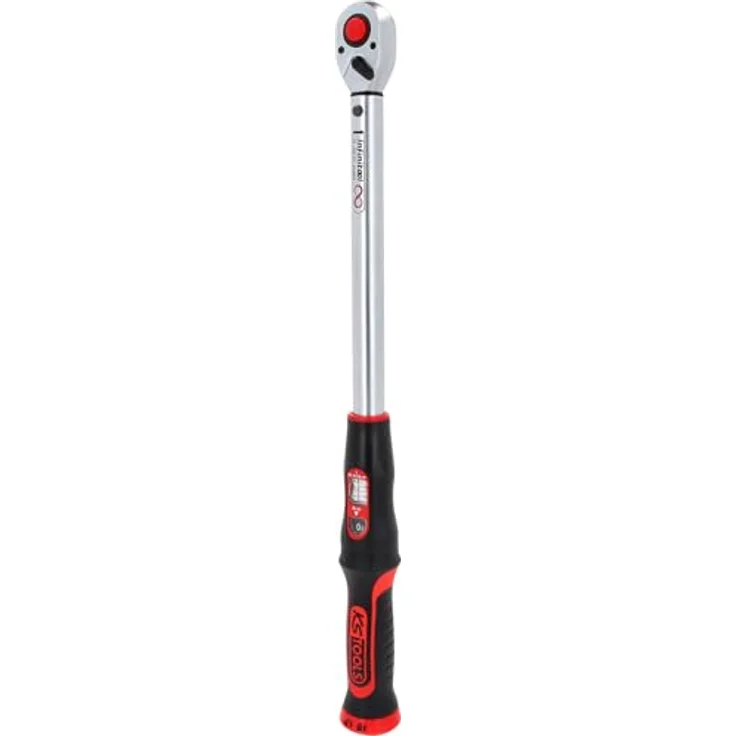 KS Tools INFINITOOL Ratschen-Drehmomentschlüssel 1/2", präziser Drehmomentbereich 20-200 Nm, inklusive Kalibrier-Konformitätserklärung, im stabilen Kunststoffkoffer – Bild 6