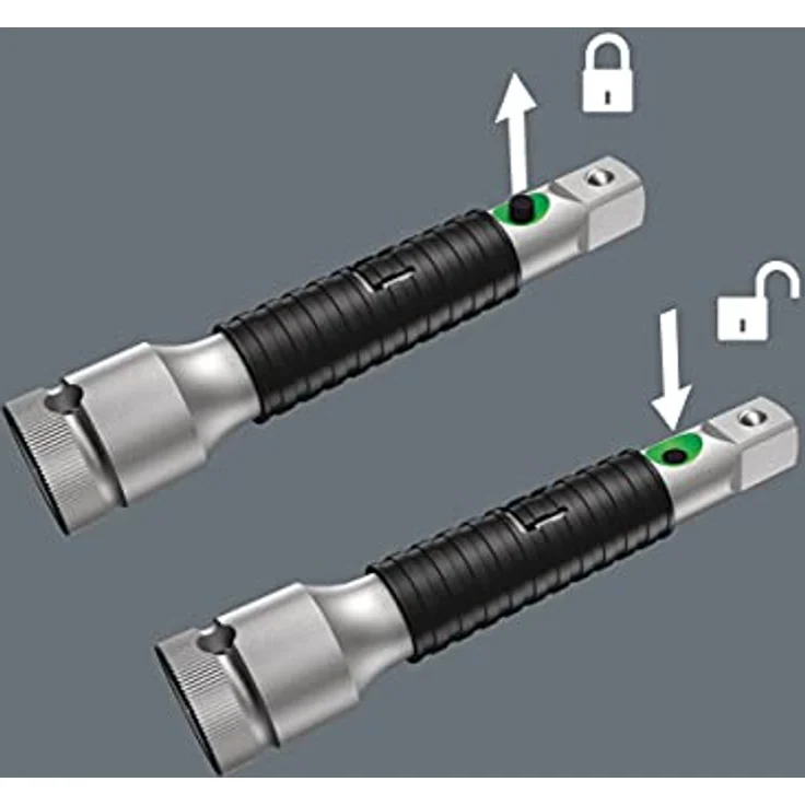 Wera Schraubendreher 05003531001, Zyklop Verlängerung mit flexible-lock und Freilaufhülse – Bild 4