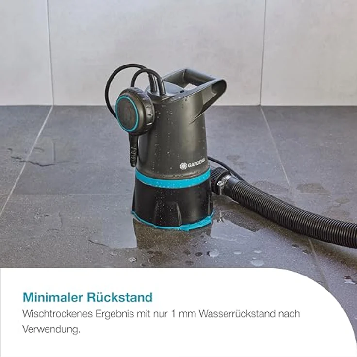 Gardena Klar-/Schmutzwasser-Tauchpumpe 20000 BASIC (9018-47), leistungsstarke 2-in-1 Pumpe mit 20.000 l/h Förderleistung – Bild 3