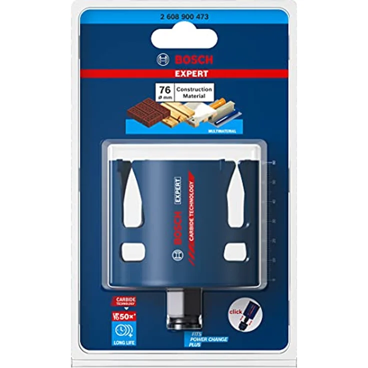 Expert Construction Material Lochsäge, 76 x 60 mm – Bild 3