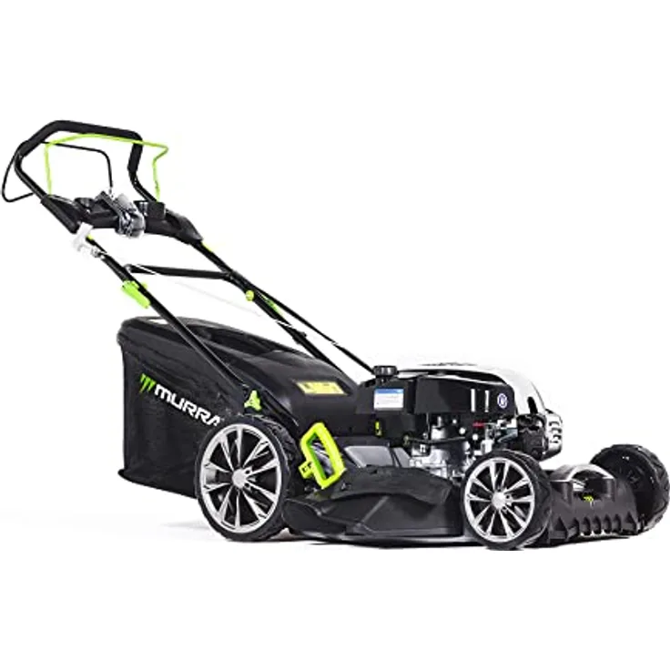 NAC Rasenmäher Diesel B&S 161Cc 750Ex Eq2-700X Murray, Benzin-Rasenmäher mit Briggs & Stratton-Motor, 75 Liter Grasfangkorb, leiser Betrieb