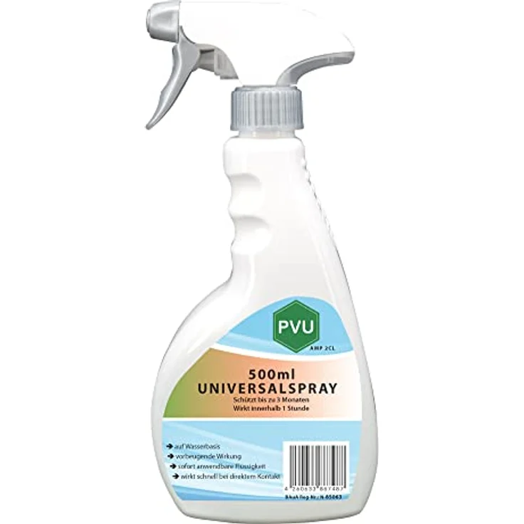 Pvu Insekten Spray 3x500ml - Universal Spray gegen Insekten & Ungeziefer mit Langzeitwirkung Innen und Außen auf Wasserbasis – Bild 3