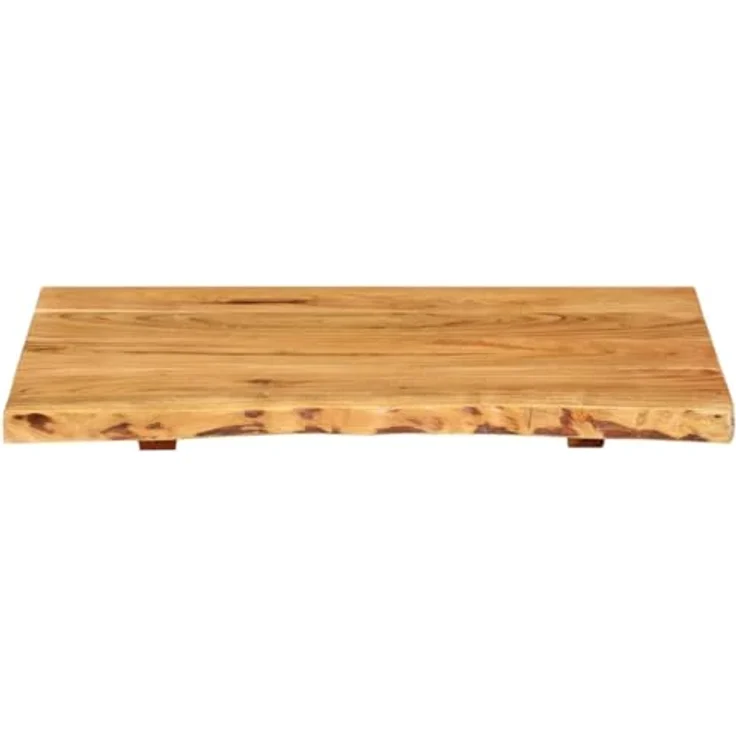 vidaXL Badezimmer-Waschtischplatte Massivholz Akazie 60 x 55 x 2,5 cm – Bild 4