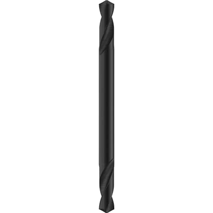 Bosch Accessories HSS Doppelendbohrer 4mm, geschliffen, Zylinderschaft, 55mm Gesamtlänge, 10 Stück, für Metall- und Kunststoffarbeiten