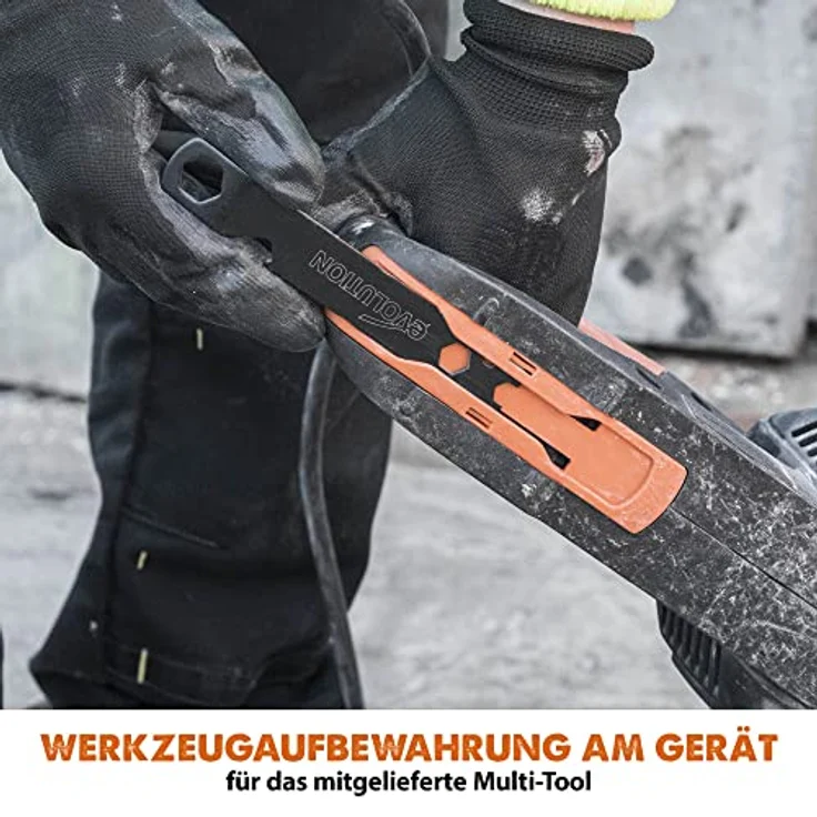 Disc - Cutter Evolution R300DCT 300 mm Betonsäge - 2400W Motor, kein Benzin, 115 mm Schnitt – Bild 11