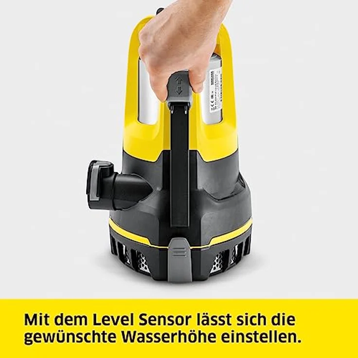 Kärcher Flachsaugende Tauchpumpe SP 17.000 Flat Level Sensor, leistungsstarke Klarwasser-Pumpe mit Edelstahlgehäuse – Bild 5