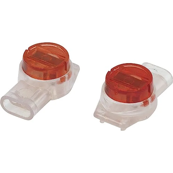TRU Components Einzeladerverbinder flexibel, 0.13-0.65mm², Polzahl: 3, 50 Stück, rot