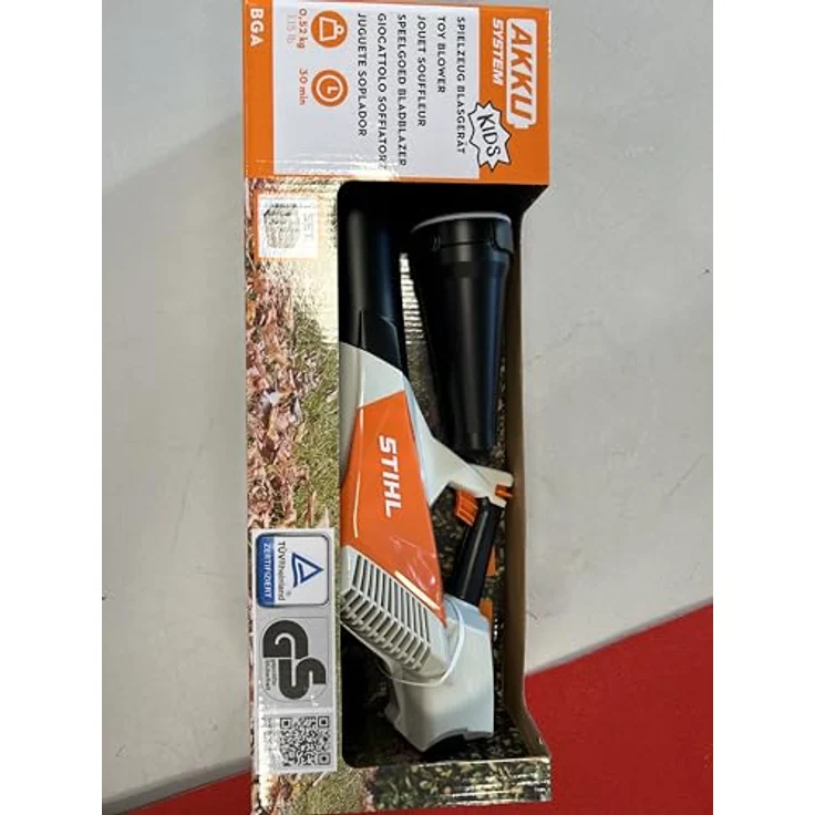 Stihl Blasgerät, akkubetriebenes Spielzeug mit drei Längeneinstellungen und kindgerechter Blasfunktion, inklusive USB-Ladekabel – Bild 3