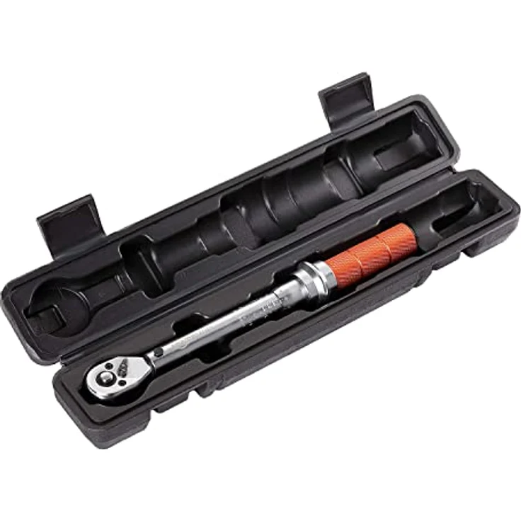 AmazonBasics Einrastender 1-4-Inch-Drehmomentschlüssel, 20-150 in.-lb, 2.5-15 Nm – Bild 2