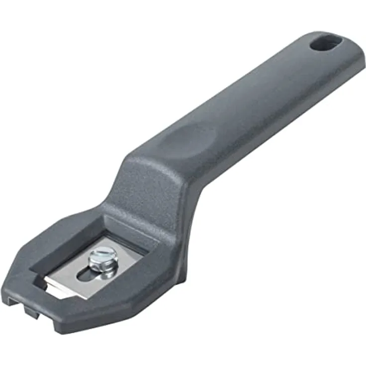 Wolfcraft 4300000 Kantenschneider, Kantenfräse mit wechselbarer Klinge und ergonomischem Griff für exakte Ergebnisse