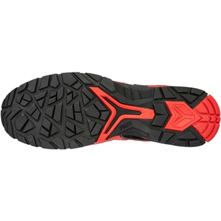 PUMA MADRID MID S1P Sicherheitsschuhe, Gr. 45, schwarz-rot – Bild 4