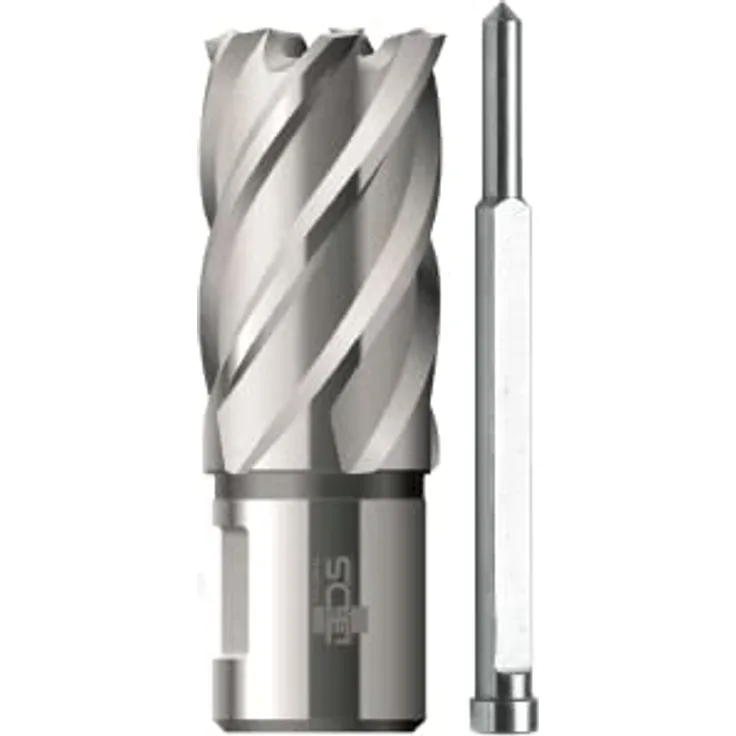 BDS Kernbohrer KBK HSS Weldonschaft 55 mm, Bohrtiefe 30 mm, hohe Energieeffizienz
