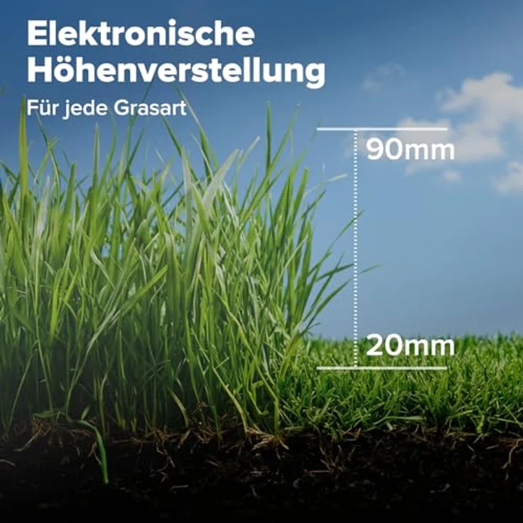 Greenworks Mähroboter AiMowbot 8, kabelloser Rasenmäher mit RTKVision für Rasenflächen bis 800 m², 54 dB Geräuschpegel – Bild 5