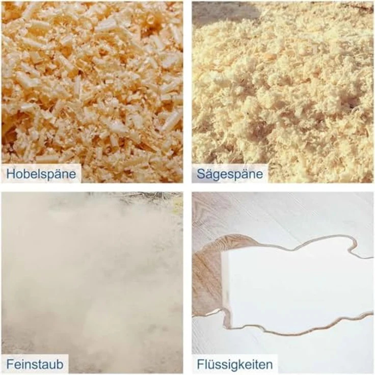 Scheppach NTS20 SE, 3in1 Nass-/Trockensauger mit 1300 W Motor, 20L Edelstahl-Auffangbehälter und 360° Rollen – Bild 5