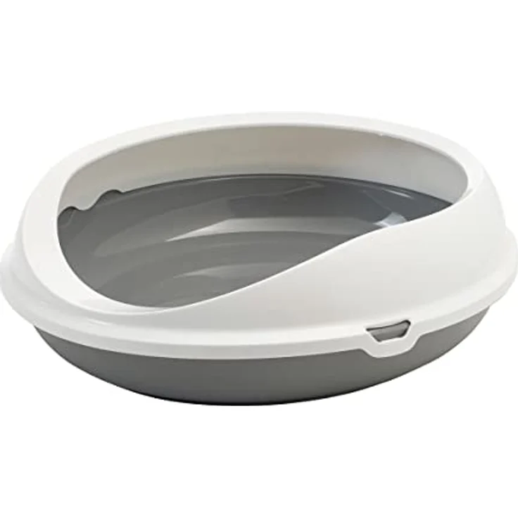 Katzentoilette "Figaro" grau 55 x 48,5 x 15,5 cm – Bild 2