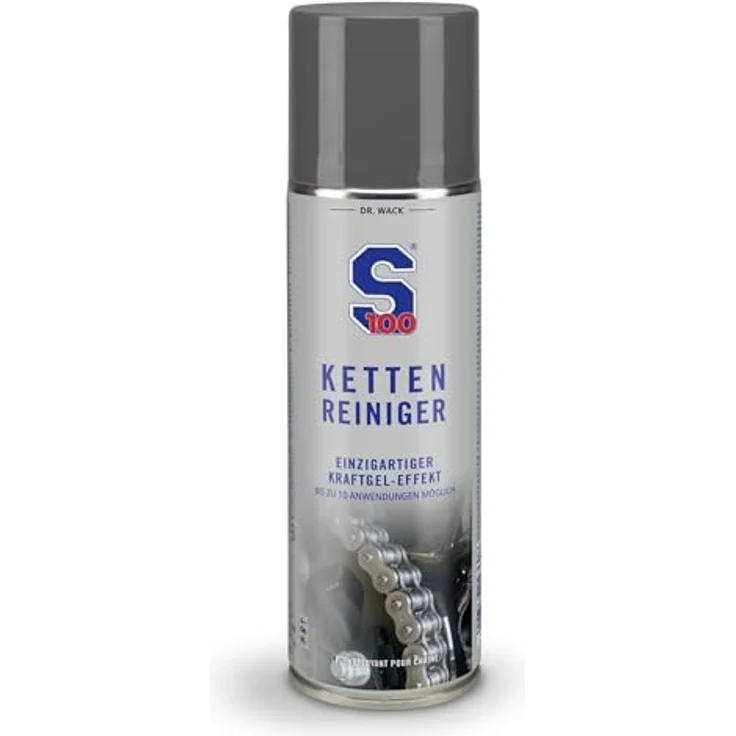 DR WACK S100 Kettenreiniger 300 ml Auto-Reinigungsmittel - Perfekte Reinigungsleistung, geringster Reinigereinsatz – Bild 2