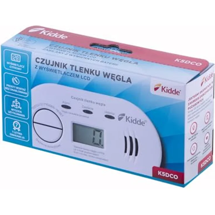 Kidde, Alkoholtester, carbon monoxide detector with screen KIDDE K5DCO – Bild 5