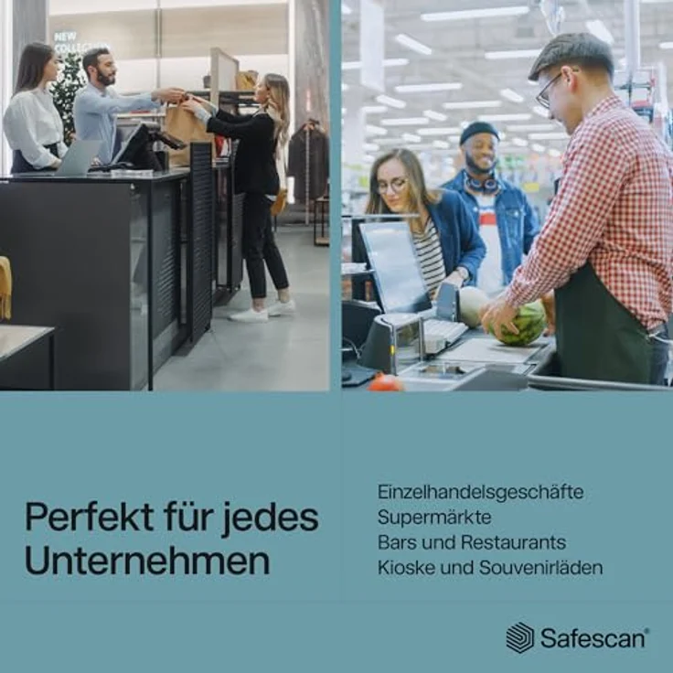 Safescan Geldschein-Prüfgerät ´Safescan 50´, schwarz – Bild 6