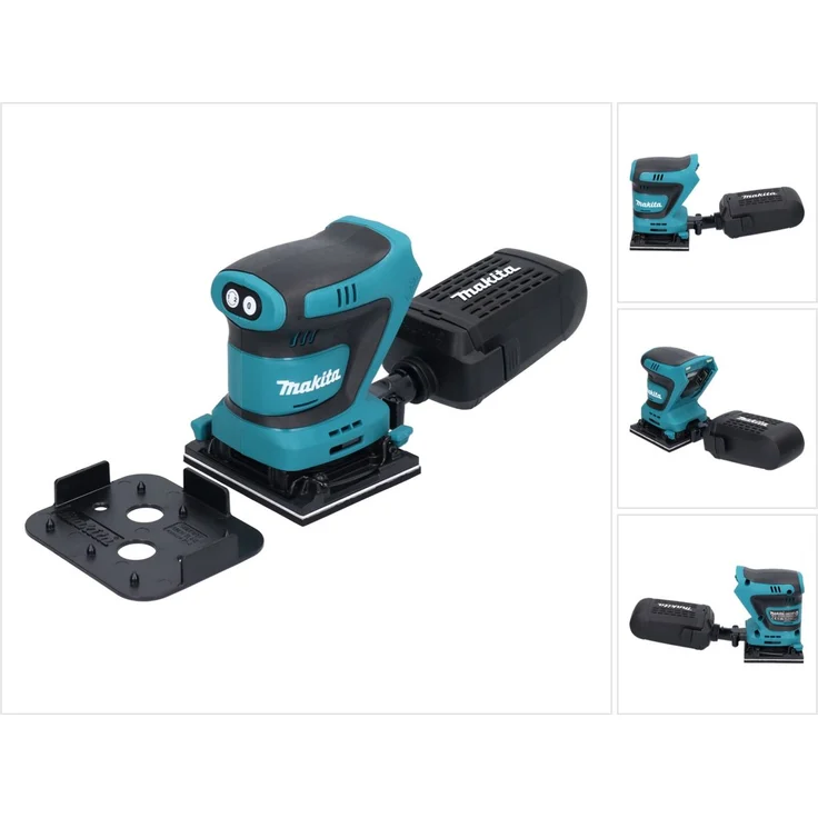 Makita DBO481Z Akku Schwingschleifer 18 V 112 x 102 mm Solo - ohne Akku, ohne Ladegerät – Bild 1