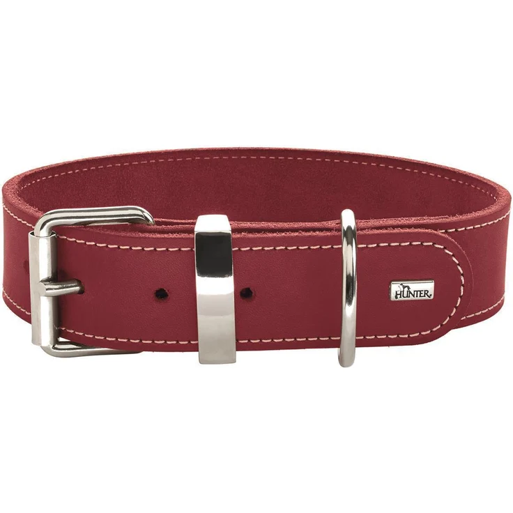 Hunter Hunde-Halsband Aalborg Special rot XS – Bild 1