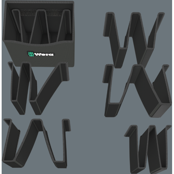 Wera Schraubendrehersatz VDE Kraftform 2go 100, PH,PZ,TORX,Schlitz 11-teilig Kreuzschlitz-Schraubendreher TORX Schraubendreher Schlitz-Schraubendreher – Bild 6