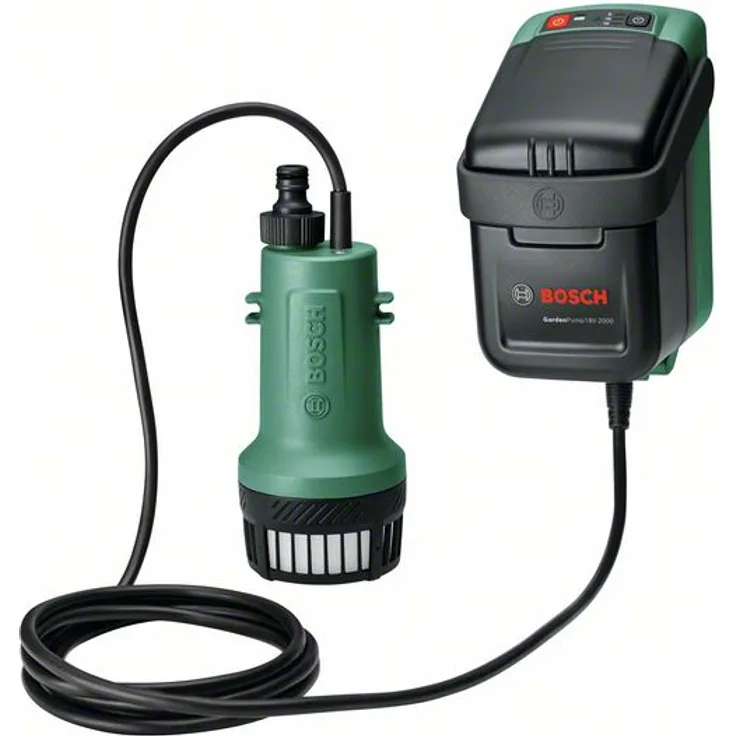 Bosch GardenPump 18V-2000 06008C4202 Power for All 18V mit Akku mit Ladegerät