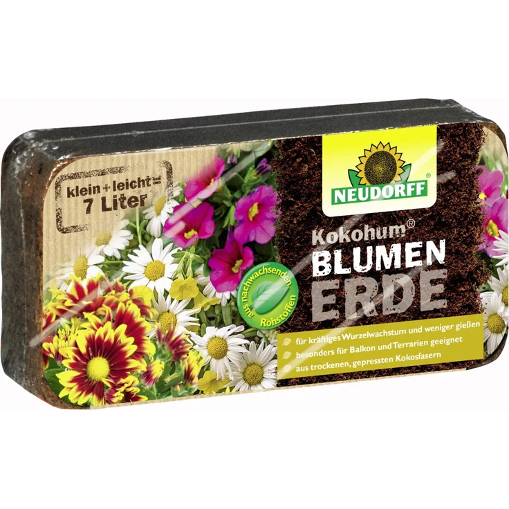 Neudorff Kokohum BlumenErde 7 Liter – Bild 1