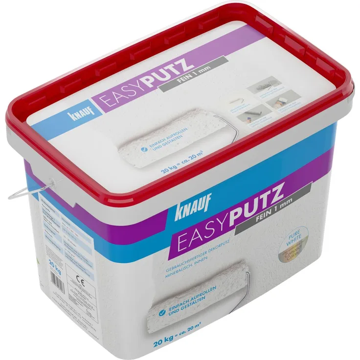 Knauf EasyPutz 1 mm fein schneeweiß - 20 kg