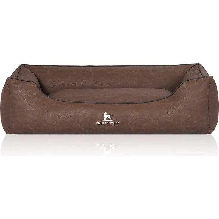 Knuffelwuff Hundebett Scottsdale Braun M-L 85x63cm