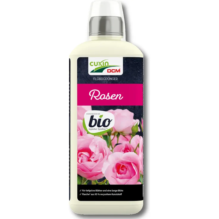 Cuxin Flüssigdünger für Rosen Bio, 800 ml