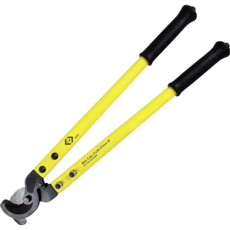 C.K T3679 Kabelschere Geeignet für (Abisoliertechnik) Alu- und Kupferkabel, ein- und mehrdrähtig 27mm